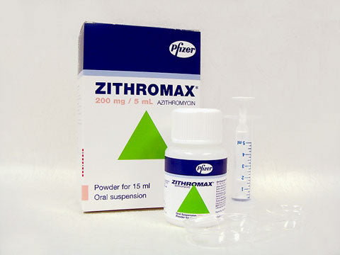 Zithromax 200Mg Suspension 15 Ml