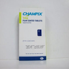 Champix Smoking Cessation Tablets 1mg 28 Tablets