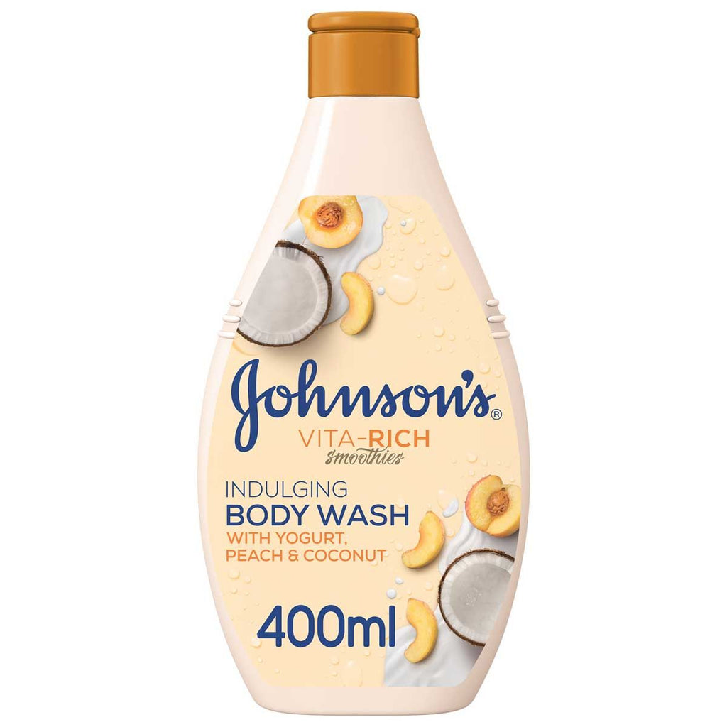 Johnson'S Vita Rich Wash With Peach - 400Ml + 250Ml Free