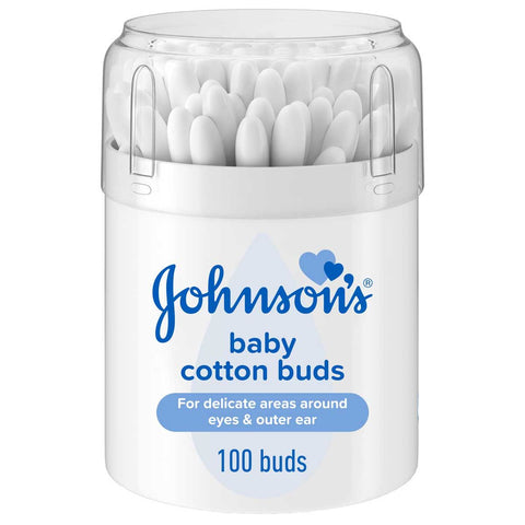 Johnson Cotton Buds For Baby - 100 Pieces