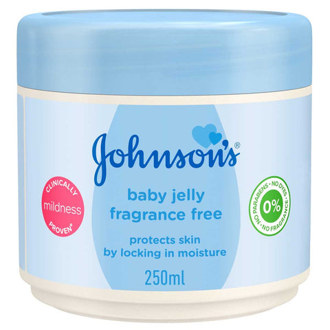 Johnson'S Baby Jelly Fragrance Free - 250 Ml