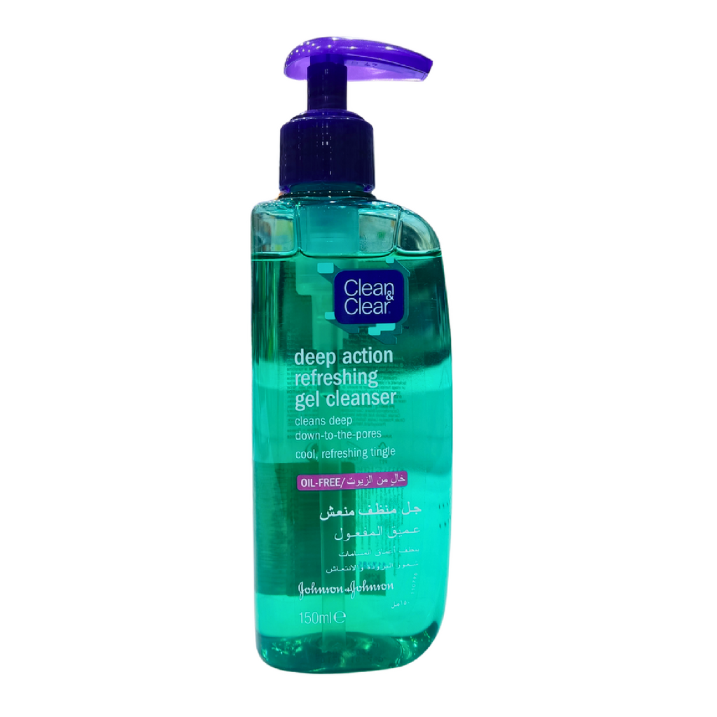 Clean & Clear Deep Clean Gel Wash – For Clear & Fresh Skin