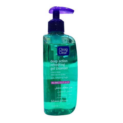 Clean & Clear Deep Clean Gel Wash – For Clear & Fresh Skin