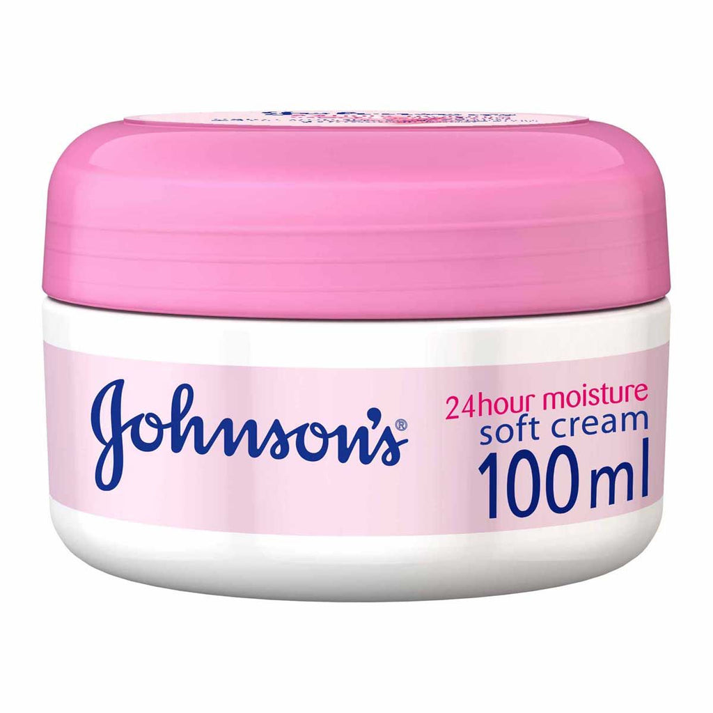 Johnson'S Soft Cream 24 Hour Moisture - 100 Ml