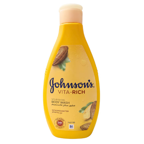 جونسون فيتا ريتش غسول الجسم بزبدة الكاكاو 250 مل