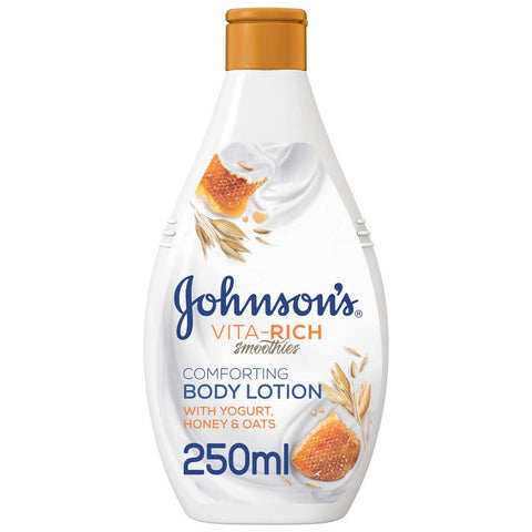 Johnson'S Vita Rich Lotion With Honey And Milk - 250 Ml