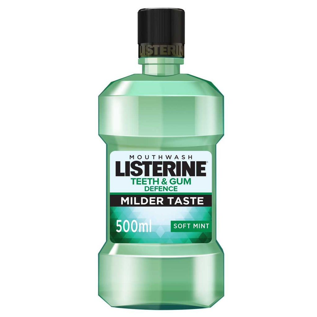 Listerine Mouthwash Teeth & Gum Defence - 500Ml