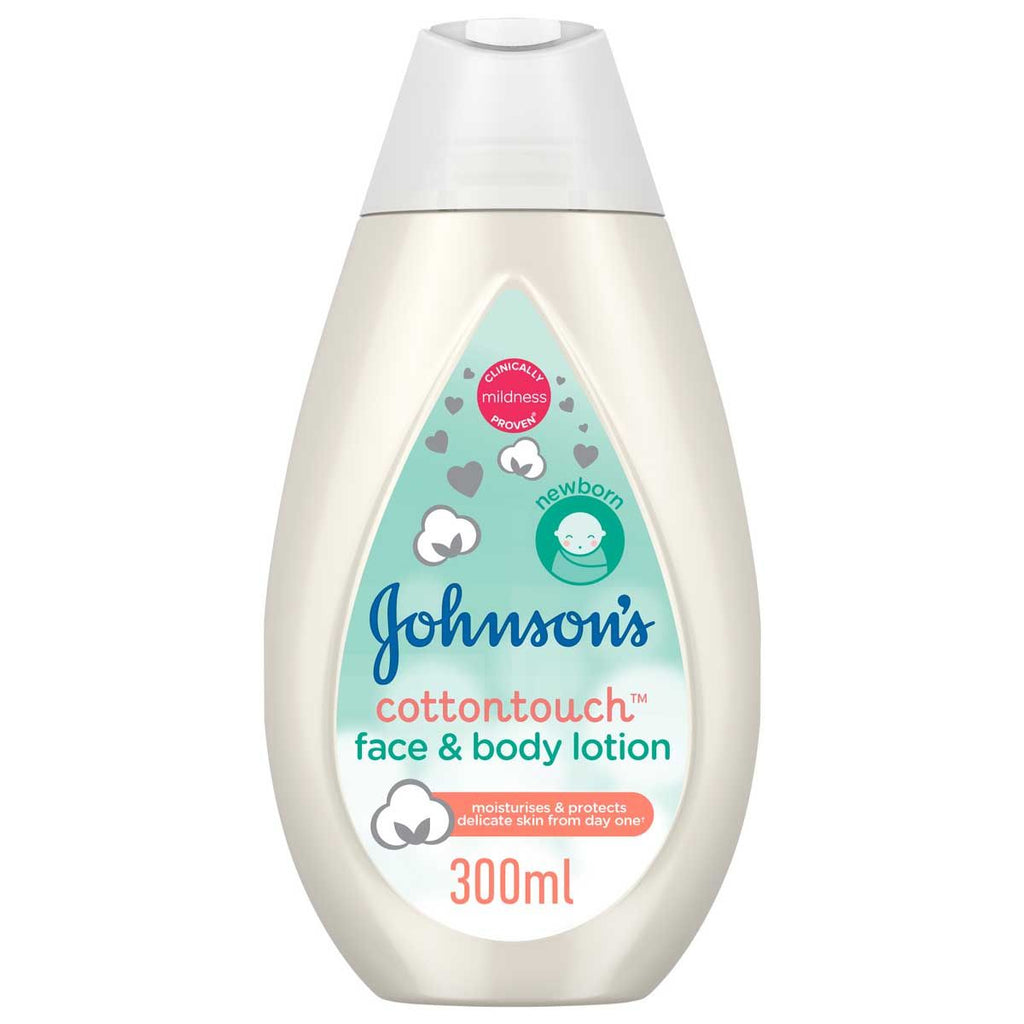 Johnsonâ€™S Newborn Baby Face & Body Lotion Cottontouch - 300Ml