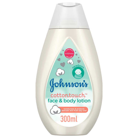 JohnsonÃƒÂ¢Ã¢â€šÂ¬Ã¢â€žÂ¢S Newborn Baby Face & Body Lotion Cottontouch - 300Ml