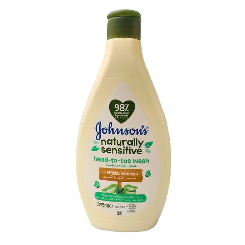JOHNSON’S Naturally Sensitive 395ml