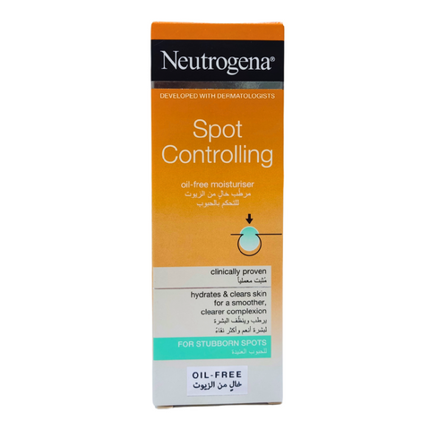 Neutrogena Oil-Free Spot Control Moisturiser – 50ml