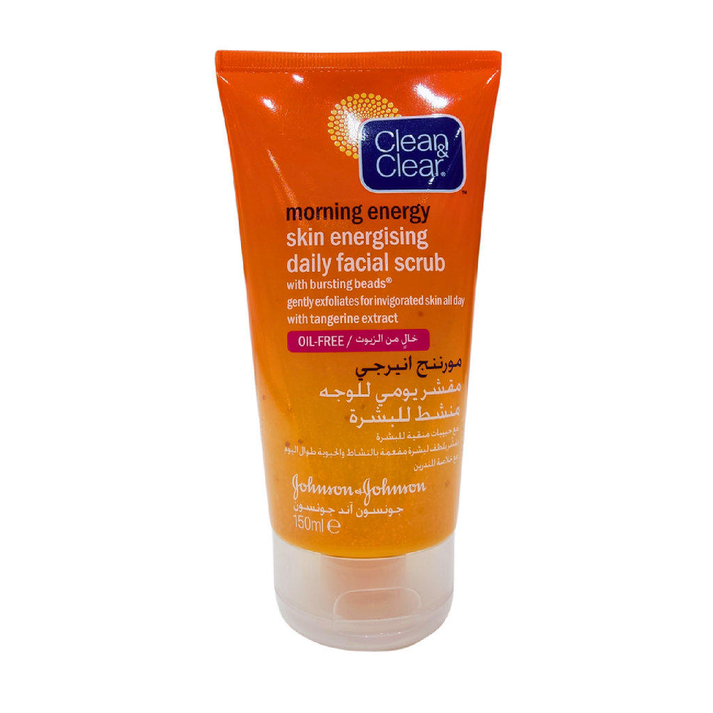 Clean & Clear Energising Face Scrub – For Fresh Glow (150ml)