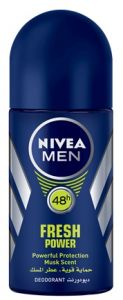 Nivea Men Roll-On Fresh Power Deodorant - 50 Ml