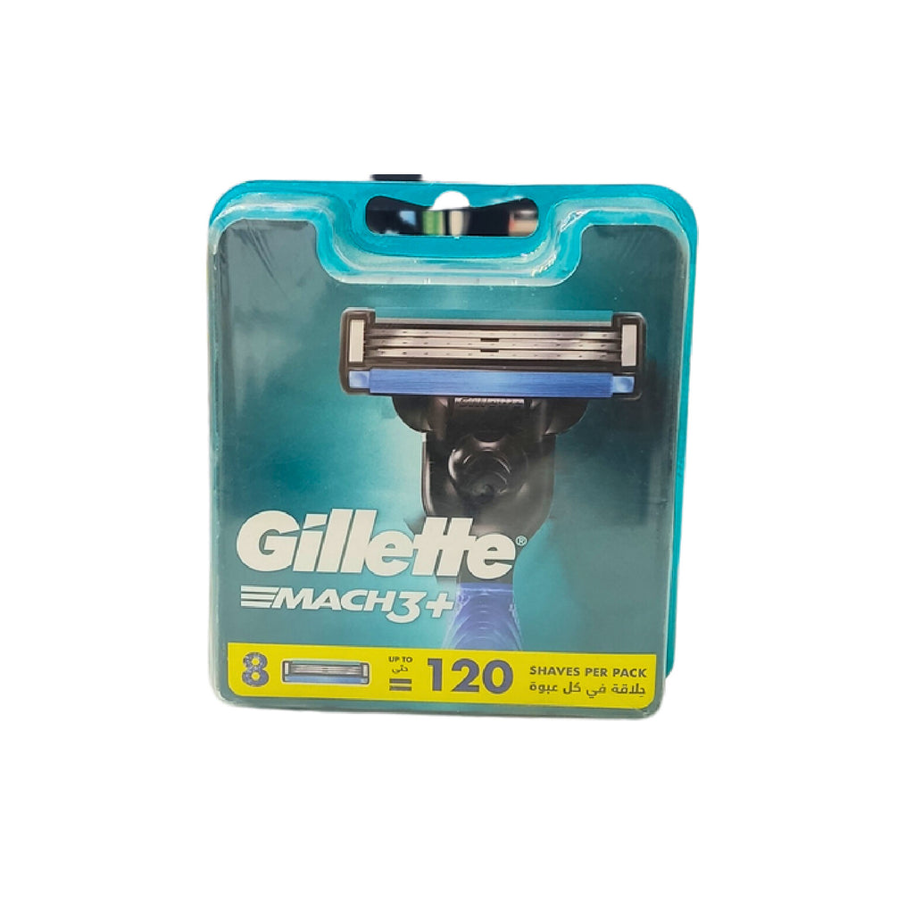 جيليت ماك 3 شفرات حلاقة ٨ قطع