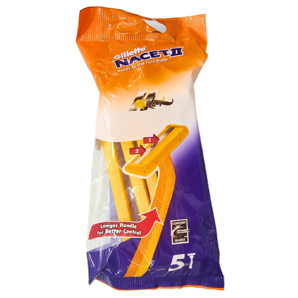 نازيت II – 5 أكياس شفرات حلاقة مزدوجة