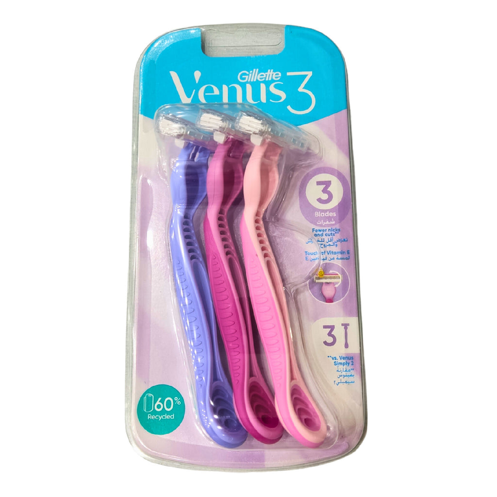 Simply Venus 3 – Women’S Razors For Smooth Shave (3 Pcs)