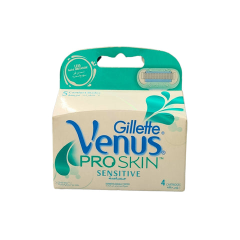 ڤينوس بروسكين – ٤ شفرات حلاقة للبشرة الحساسة