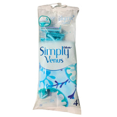 Simply Venus 2 â€“ Smooth Womenâ€™S Razors (4 Pcs)