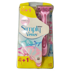 Gillette Venus Simply 3 Medical Razor 3+1 Pcs
