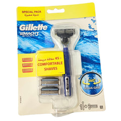 King C. Gillette â€“ Menâ€™S Shave & Edging Razor (3 Pcs)