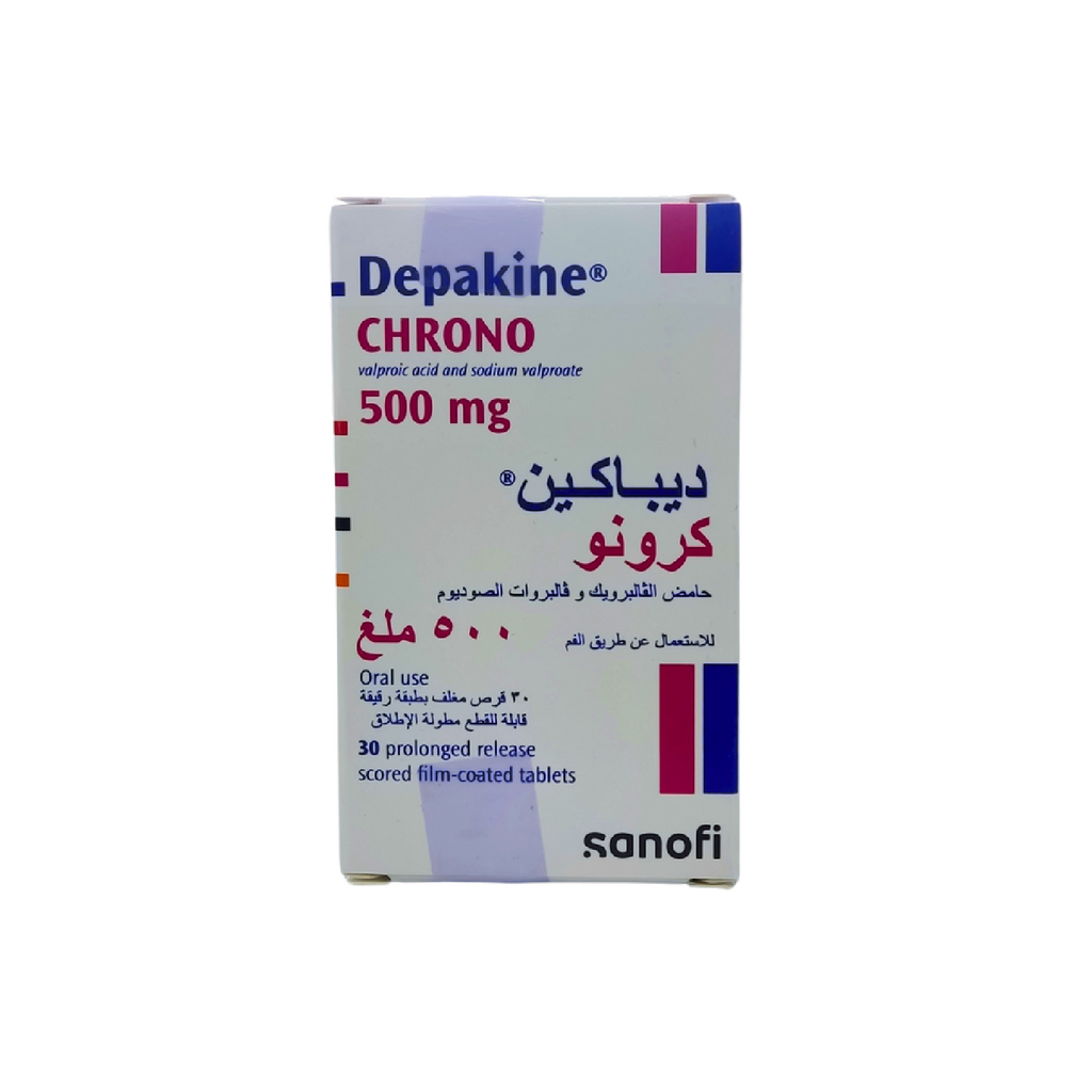 Depakine Chrono 500Mg - 30 Tablets