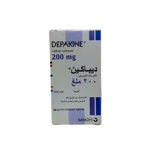 Depakine 200Mg - 40 Tablets