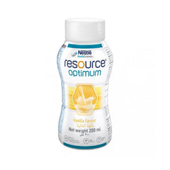 Nestle Resource Optimum Vanilla Flavor 24 X 200 Ml