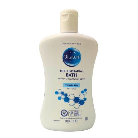 Oilatum Rich Hydrating Bath Wash 300Ml-For Dry and Sensitive Skin Care