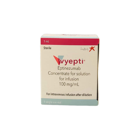 Vyepti 100mg/1ml Vial – Single Dose