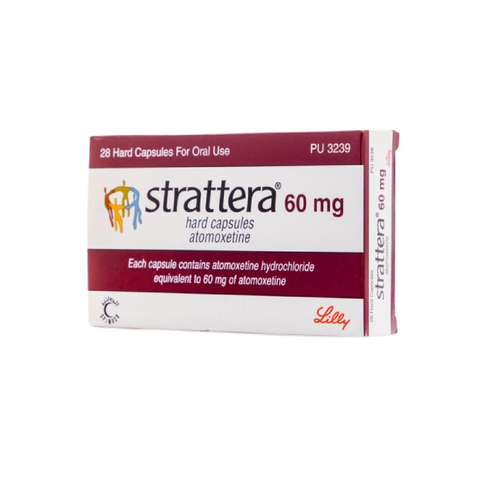 Strattera ( Atomoxetine ) 60 Mg 28 Tablet