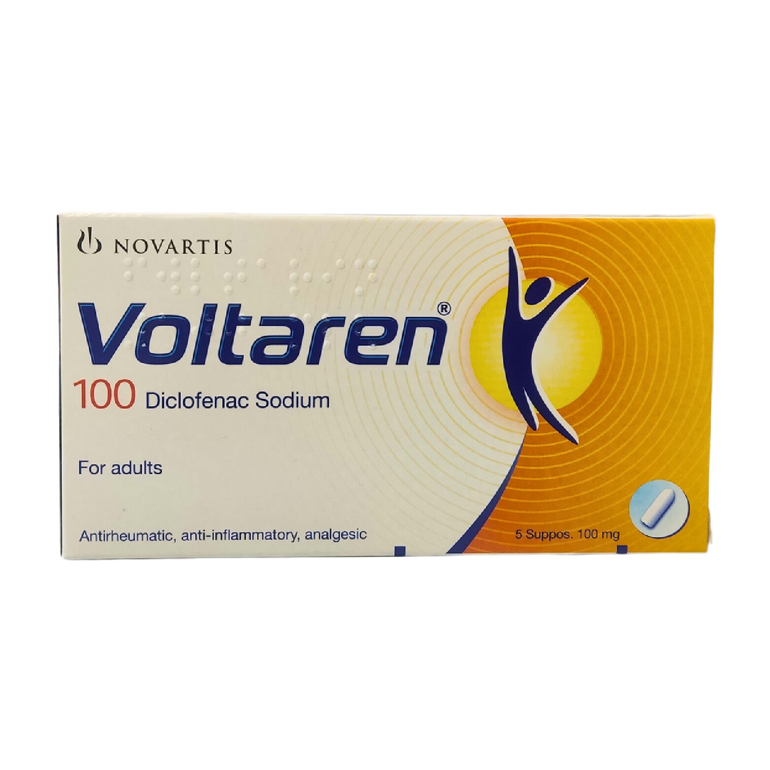 Voltaren Suppositories 100Mg-Adult Nsaid