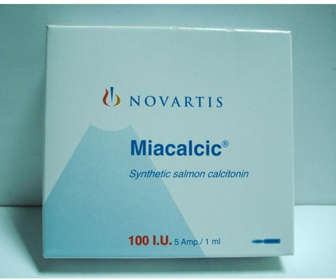 Miacalcic Ampules 100 Iu 5Amp