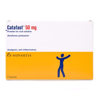 Catafast 50 Mg 9 Sachets