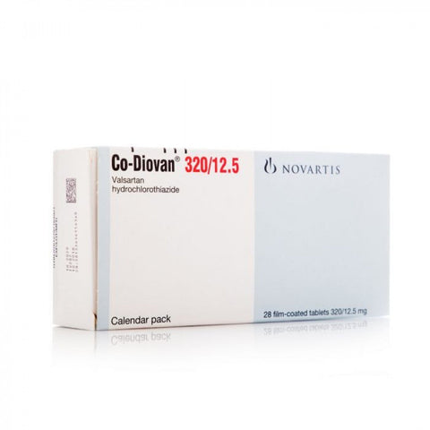 Co-Diovan 320/12.5Mg 28 Tab