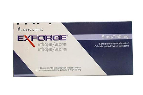 Exforge 5/160 28Tab