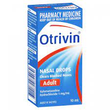 Otrivin .01% Adult Nasal Drops 10Ml