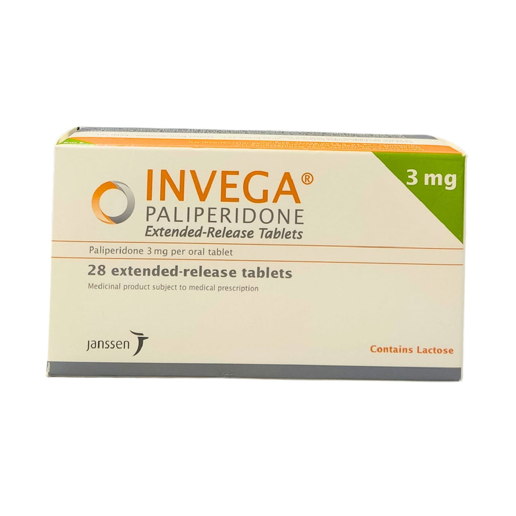Invega XR 3MG tablet for mood regulation