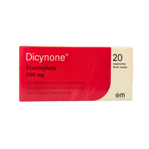 Dicynon 500 Mg (20 Tablets) – For Bleeding Prevention & Control