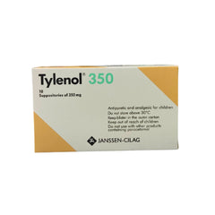 Tylenol pain relief suppositories 10