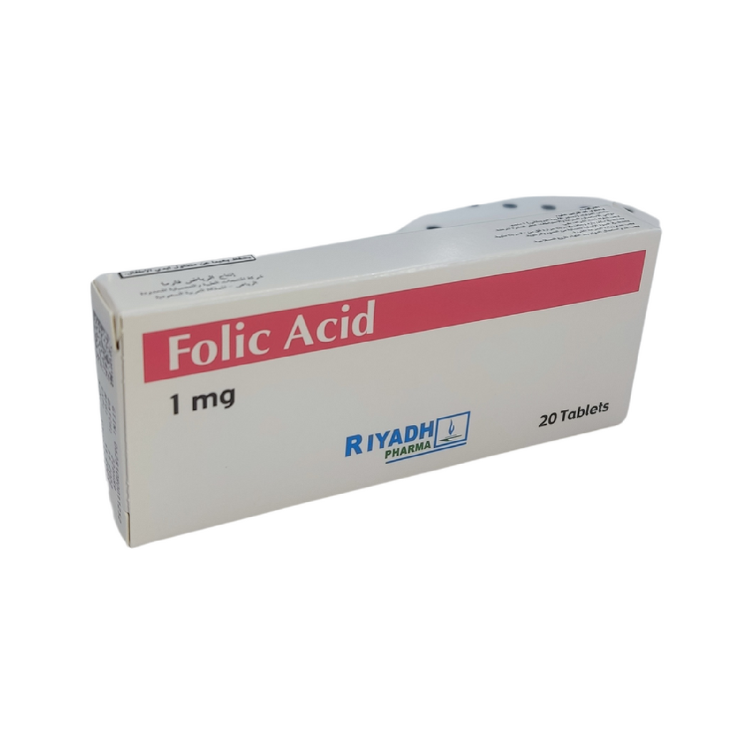 Folic Acid 1 mg Tablet 20pcs