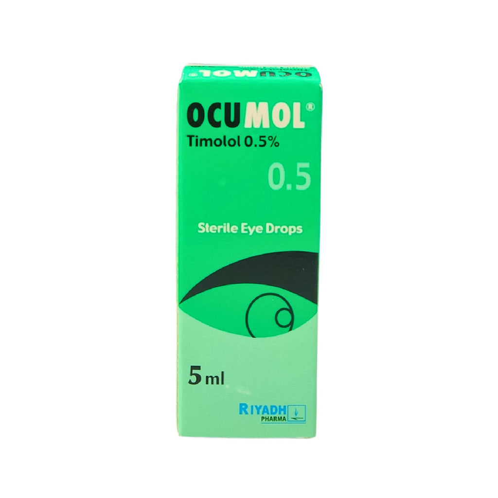Okumol Intraocular Pressure Reduction Drops 0.5% 5ml