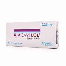 Riacavilol 6.25 Mg 30 Tablets