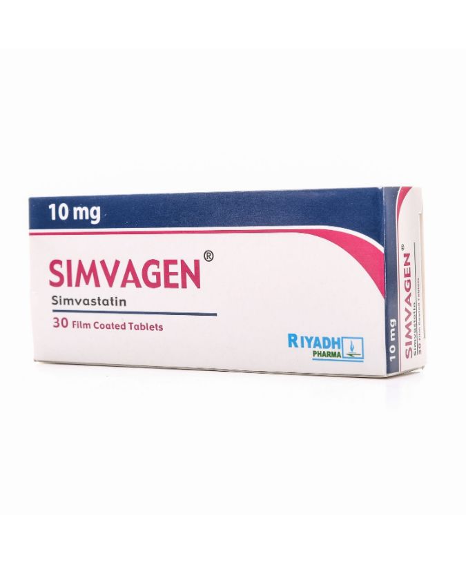 Simvagen 20 Mg - 30 Tablets