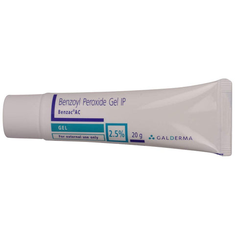 Benzac Ac 2.5% Gel For Acne Treatment 20 Gm