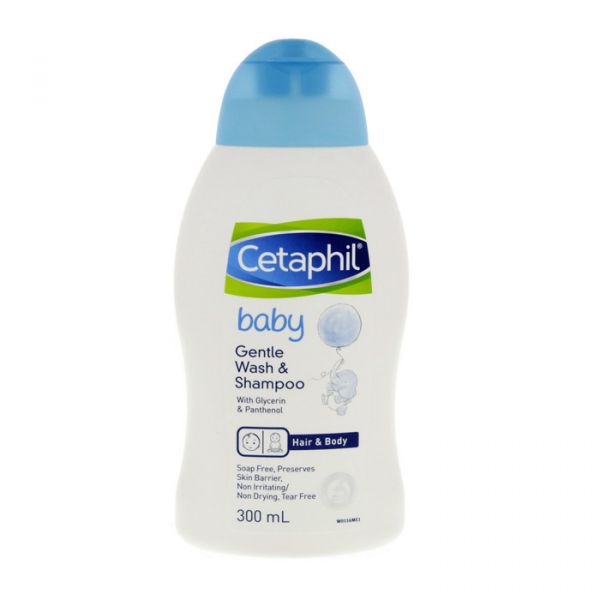 Cetaphil Baby Gentle Wash & Shampoo - 300 Ml