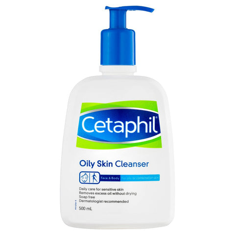 Cetaphil Oily Face 500Ml Skin Cleanser