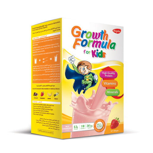 Growth Formula Kids 10 Sachets Strawberry