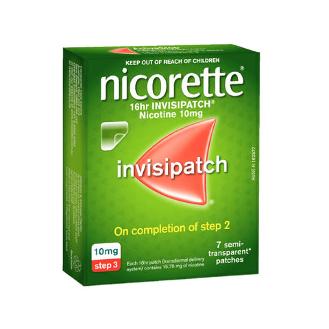 Nicorette 10MG patch to quit smoking 7 Patches