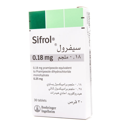 Sifrol 0.18Mg(0.25) - 30Tab