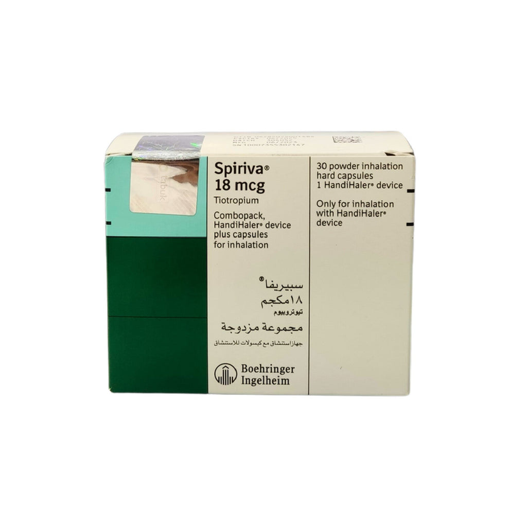 Spiriva Inhaler 18 Mcg With 30 Inhalation Capsules
